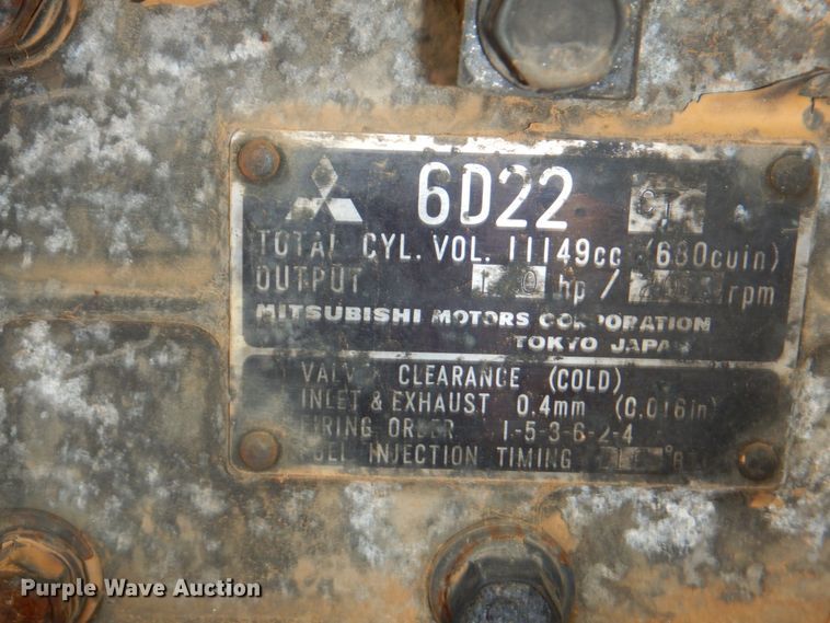 image for item DN6556 1986 Mitsubishi MG400  motor grader