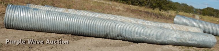 image for item ED9893 (4) galvanized culverts