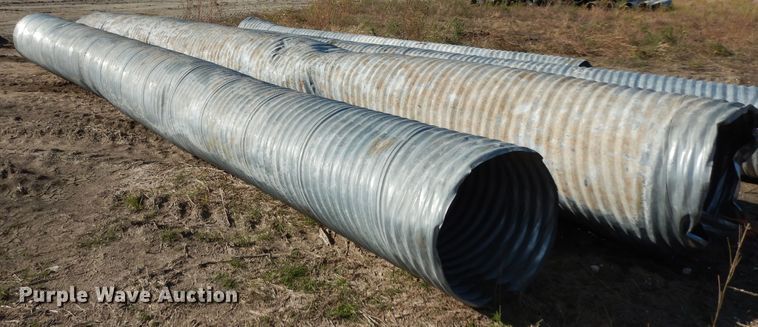 image for item ED9893 (4) galvanized culverts