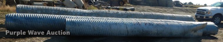 image for item ED9893 (4) galvanized culverts