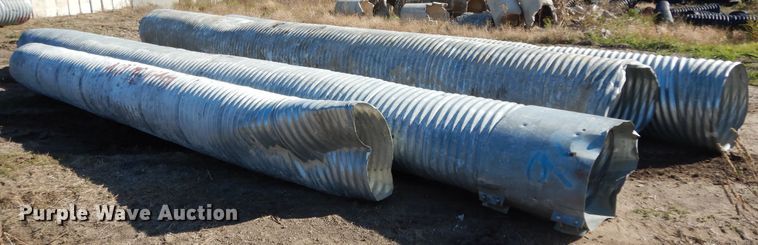 image for item ED9893 (4) galvanized culverts