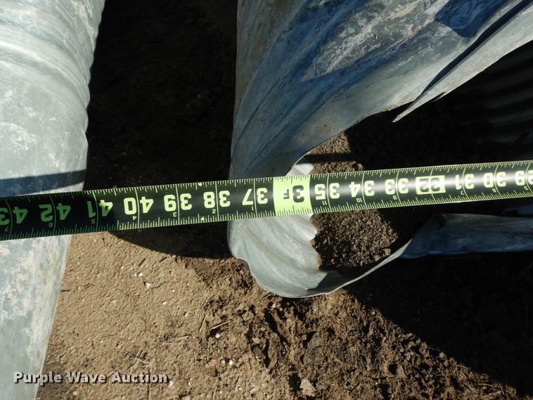 image for item ED9893 (4) galvanized culverts