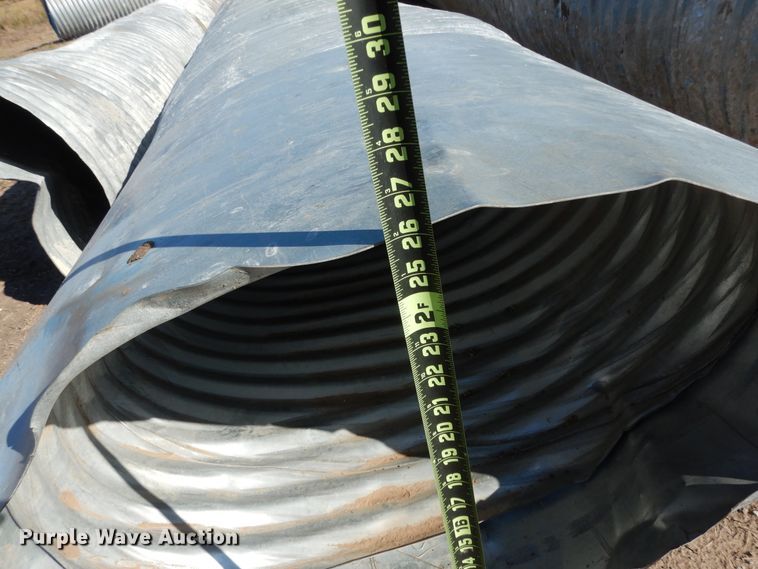 image for item ED9893 (4) galvanized culverts