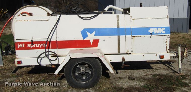 image for item EV9368 FMC  sewer jetter trailer