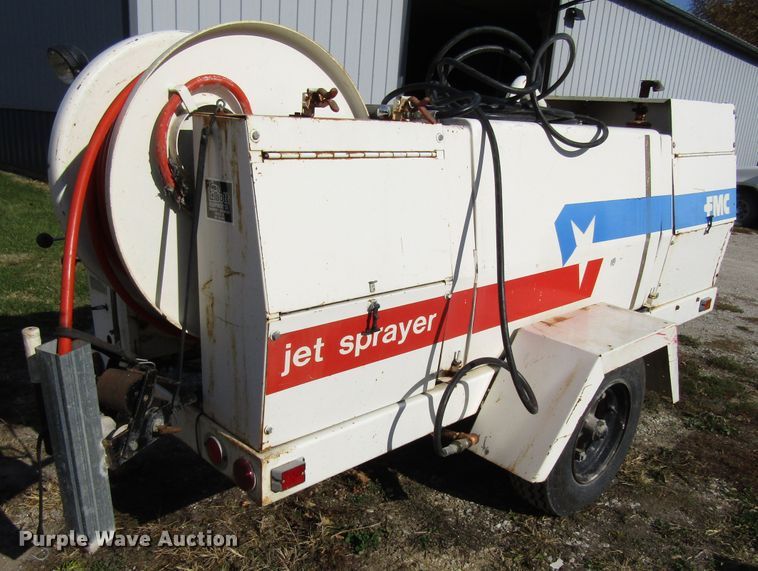 image for item EV9368 FMC  sewer jetter trailer