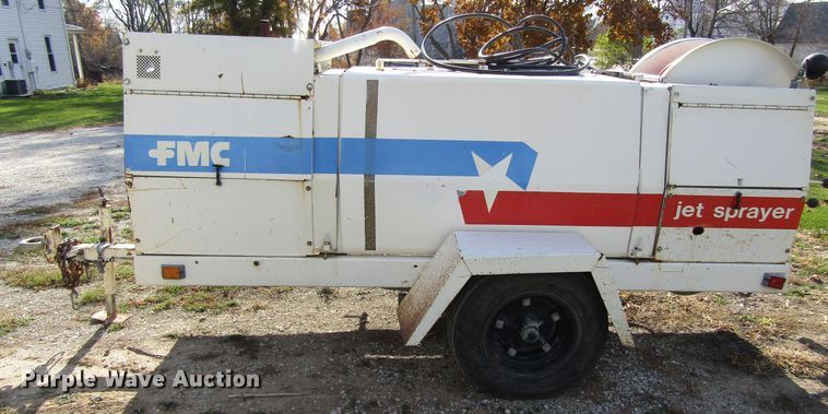 image for item EV9368 FMC  sewer jetter trailer