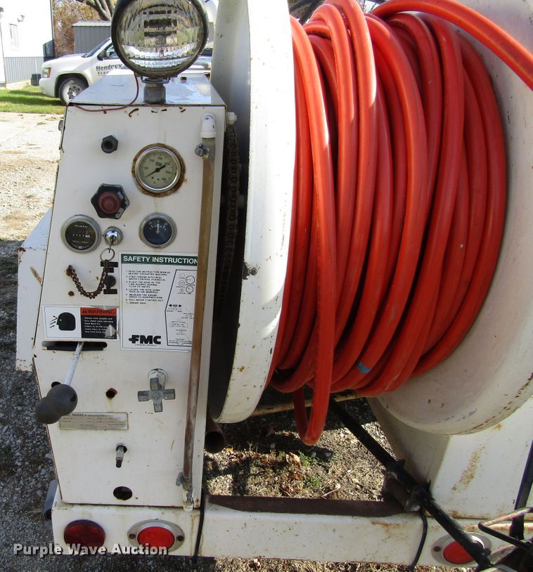 image for item EV9368 FMC  sewer jetter trailer