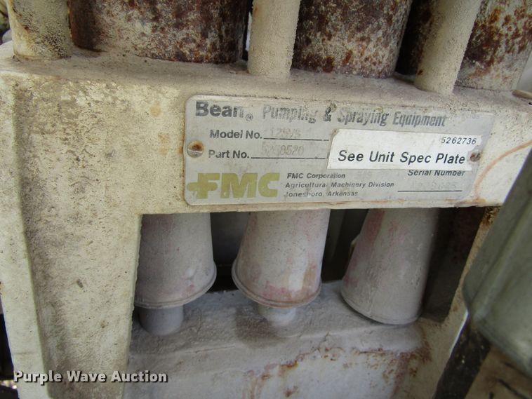 image for item EV9368 FMC  sewer jetter trailer