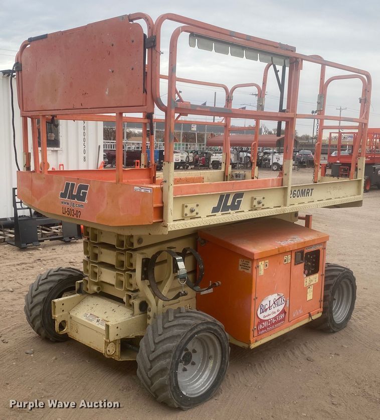 image for item EX9650 2007 JLG 260MRT  scissor lift