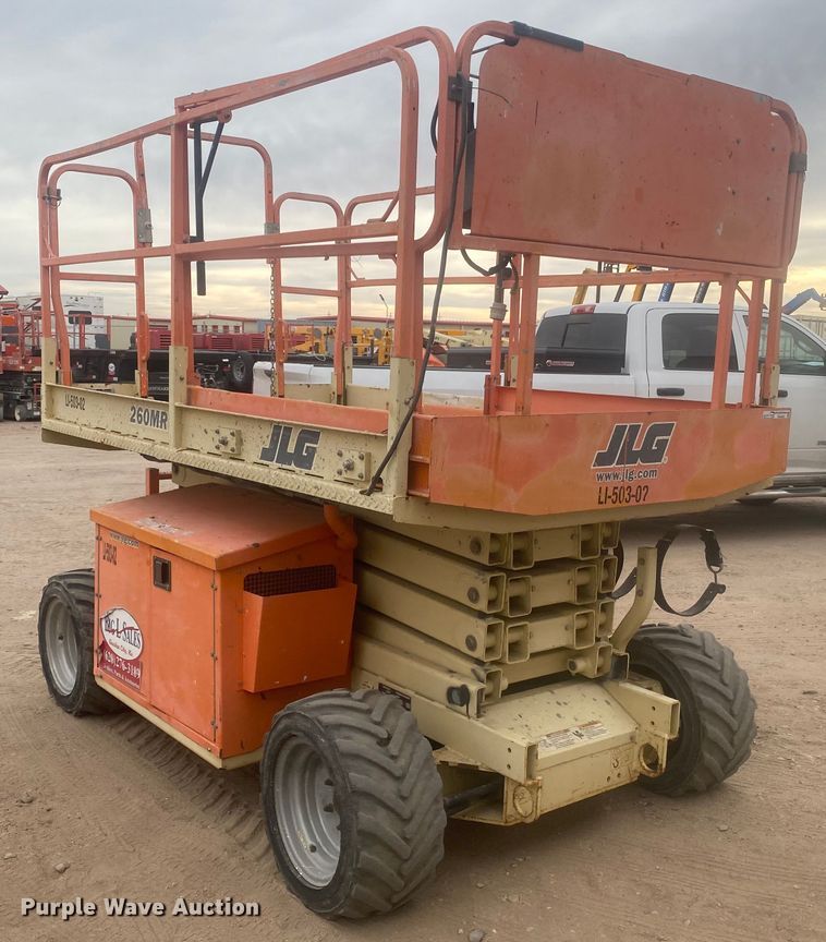image for item EX9650 2007 JLG 260MRT  scissor lift
