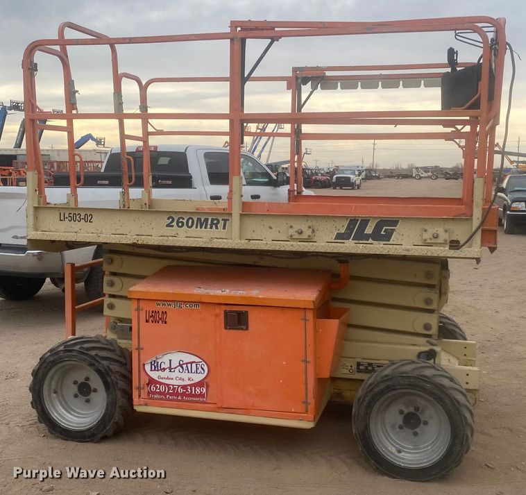 image for item EX9650 2007 JLG 260MRT  scissor lift