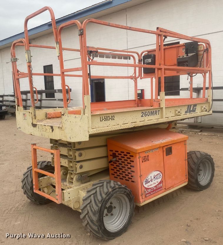image for item EX9650 2007 JLG 260MRT  scissor lift
