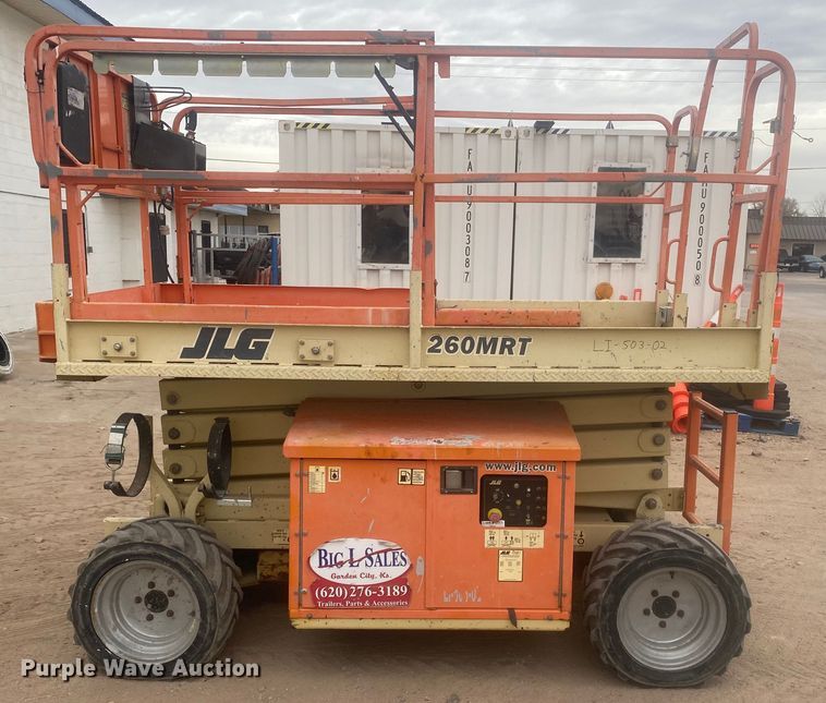 image for item EX9650 2007 JLG 260MRT  scissor lift