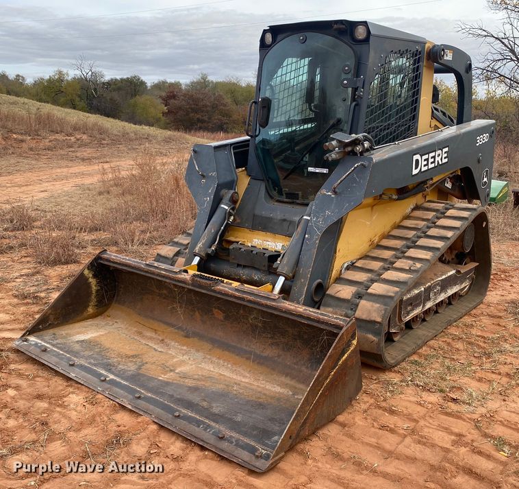 image for item EX9655 2011 John Deere 333D  tracked skid steer loader