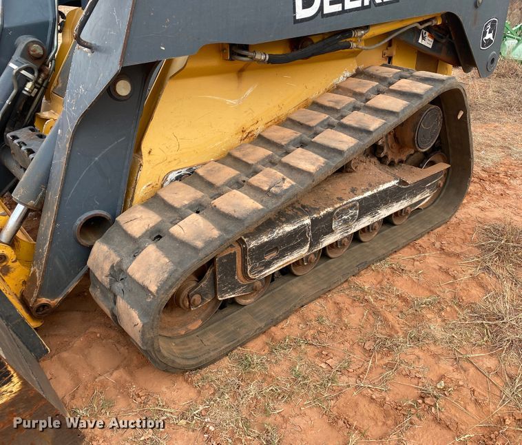 image for item EX9655 2011 John Deere 333D  tracked skid steer loader