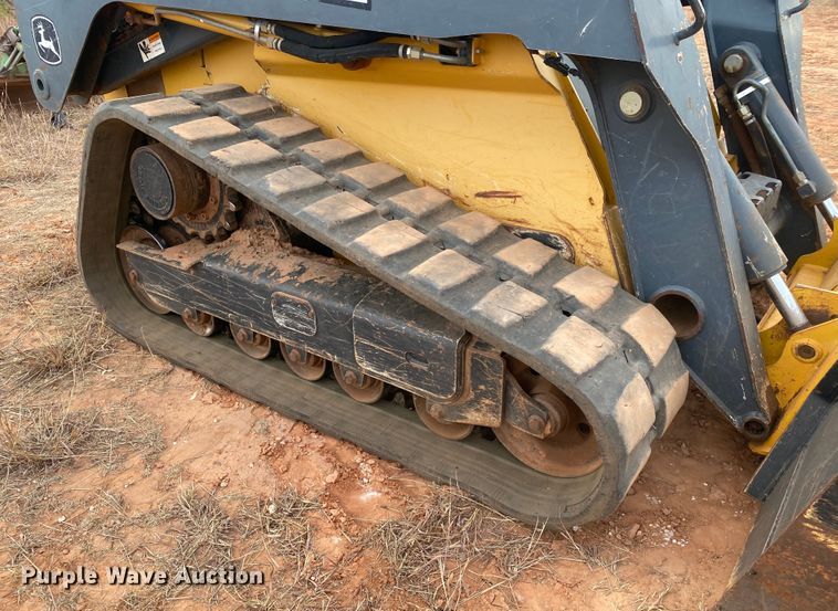 image for item EX9655 2011 John Deere 333D  tracked skid steer loader