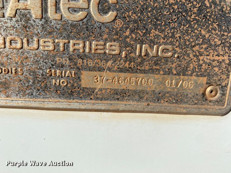 image for item EX9657 2006 International Business Class M2  pressure digger truck