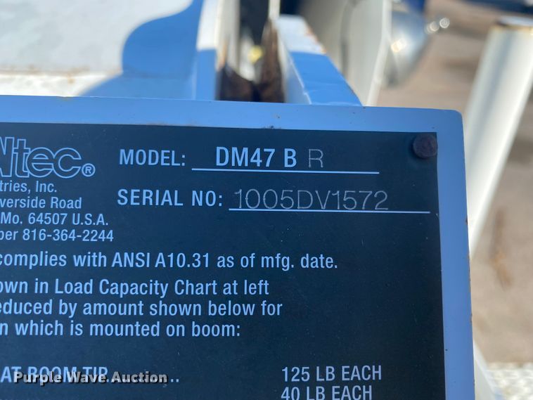 image for item EX9657 2006 International Business Class M2  pressure digger truck