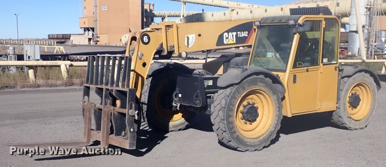 image for item EX9665 2012 Caterpillar TL642  telehandler