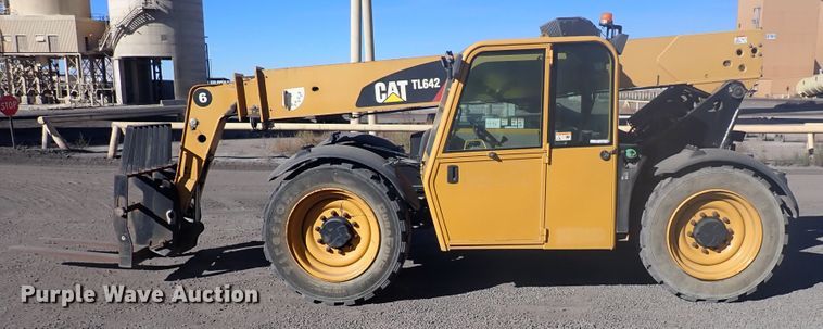 image for item EX9665 2012 Caterpillar TL642  telehandler