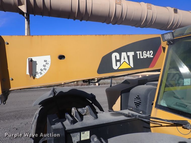 image for item EX9665 2012 Caterpillar TL642  telehandler