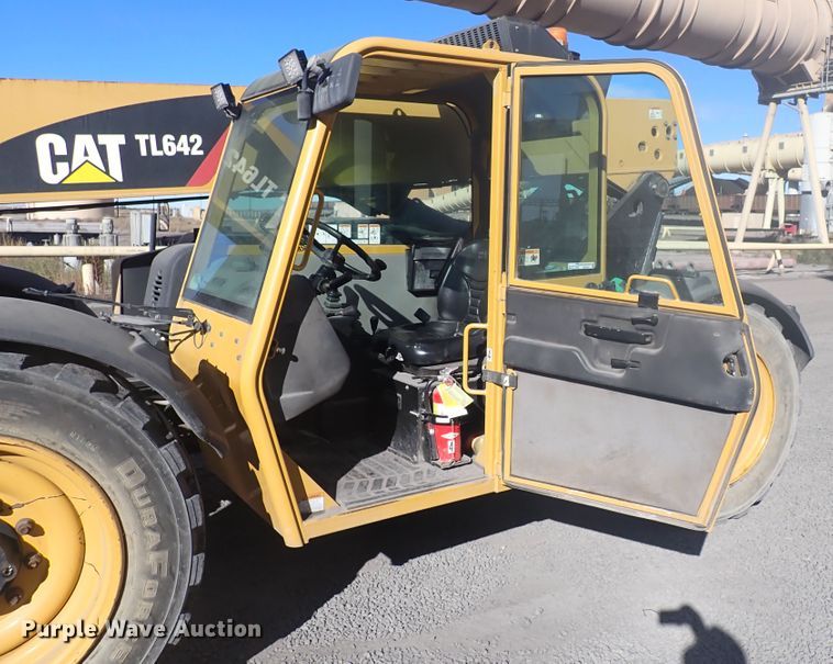 image for item EX9665 2012 Caterpillar TL642  telehandler