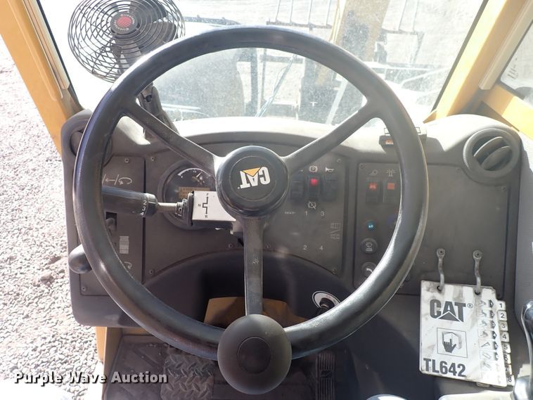 image for item EX9665 2012 Caterpillar TL642  telehandler