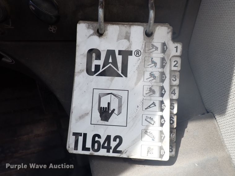 image for item EX9665 2012 Caterpillar TL642  telehandler
