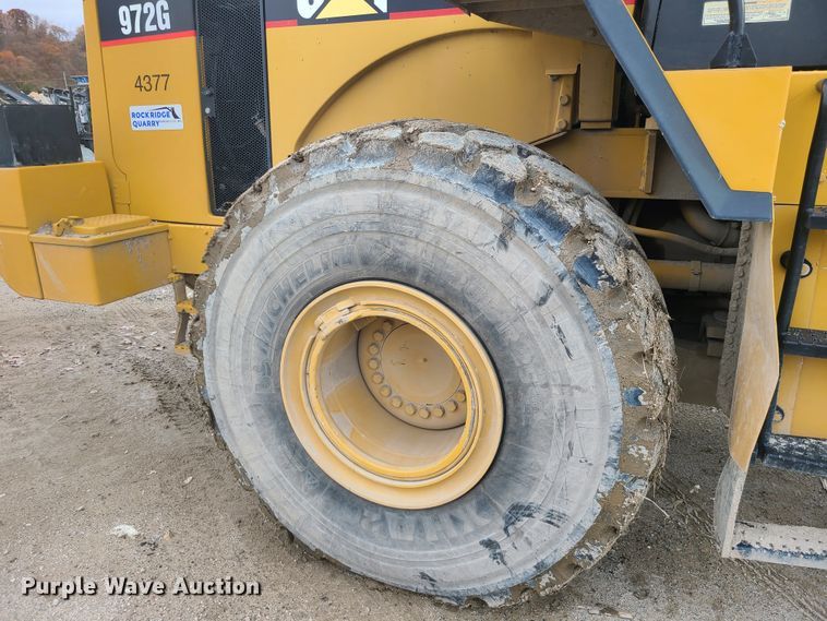 image for item EZ9240 2005 Caterpillar 972G  wheel loader