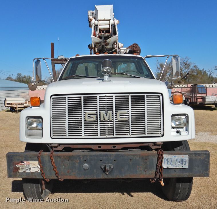 image for item FO9258 1996 GMC TopKick C6500  pressure digger truck