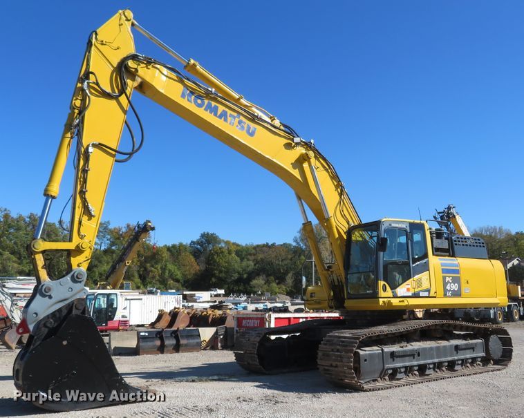 image for item FP9428 2012 Komatsu PC490LC-10  excavator