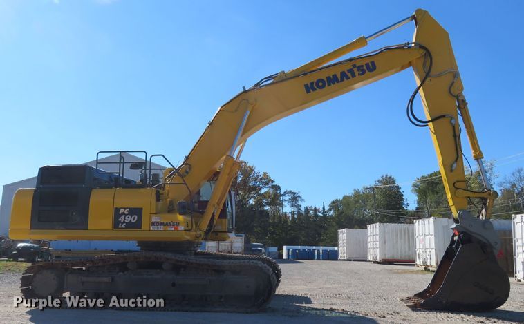 image for item FP9428 2012 Komatsu PC490LC-10  excavator