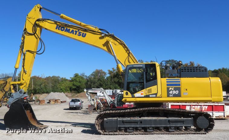 image for item FP9428 2012 Komatsu PC490LC-10  excavator