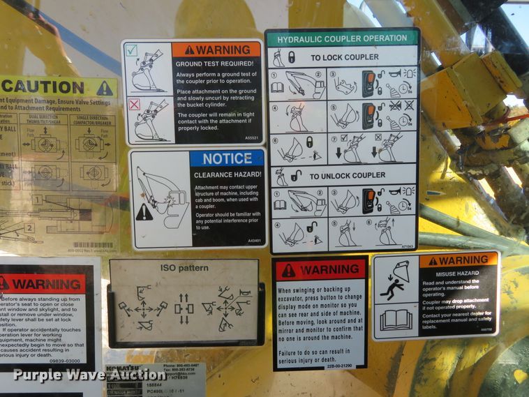image for item FP9428 2012 Komatsu PC490LC-10  excavator