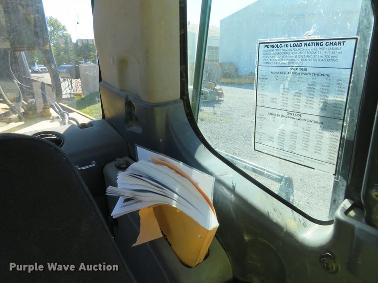 image for item FP9428 2012 Komatsu PC490LC-10  excavator