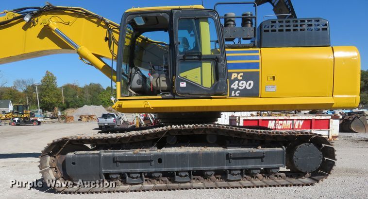 image for item FP9428 2012 Komatsu PC490LC-10  excavator