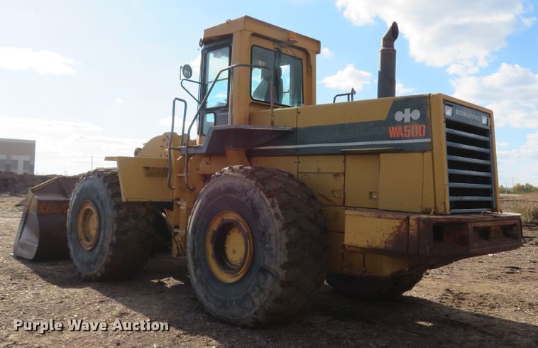 image for item FP9435 1987 Komatsu WA500-1L  wheel loader