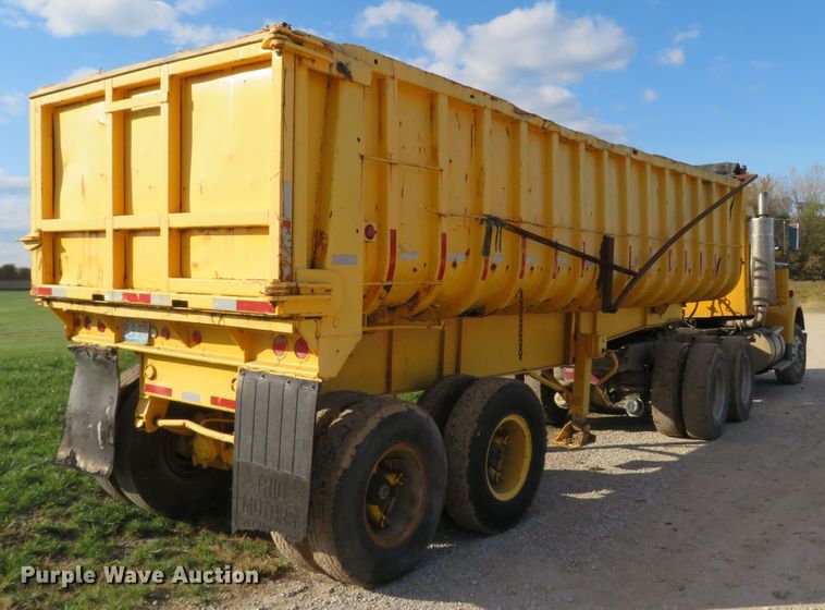 image for item FP9437 1973 Fruehauf ND-DB5-24  end dump trailer