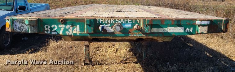 image for item GO9498 1998 Fontaine  flatbed trailer