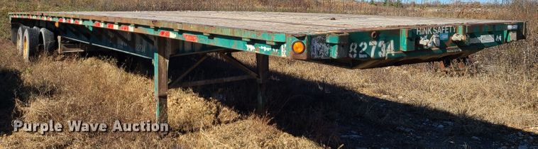 image for item GO9498 1998 Fontaine  flatbed trailer