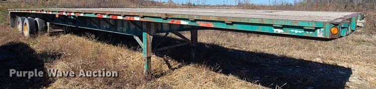 image for item GO9498 1998 Fontaine  flatbed trailer
