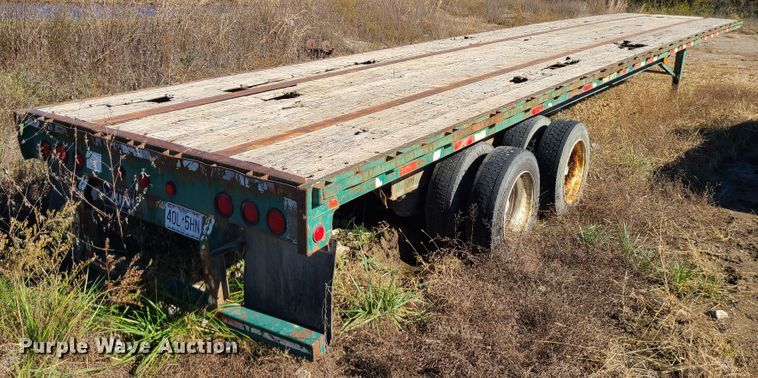 image for item GO9498 1998 Fontaine  flatbed trailer