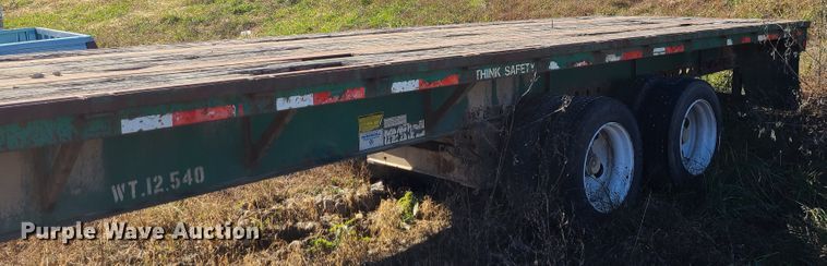 image for item GO9498 1998 Fontaine  flatbed trailer