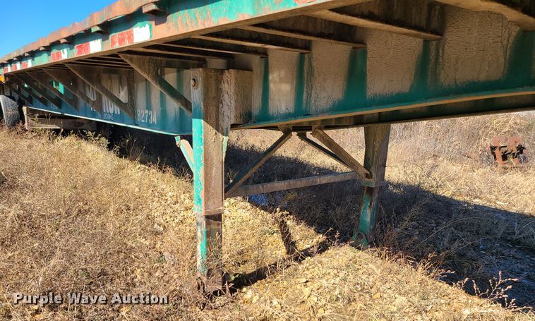 image for item GO9498 1998 Fontaine  flatbed trailer