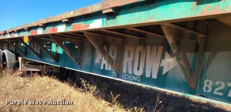 image for item GO9498 1998 Fontaine  flatbed trailer