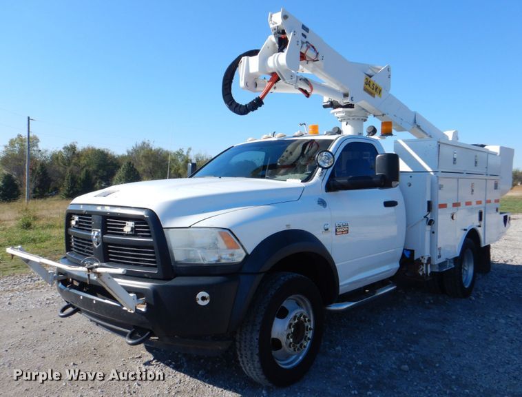 image for item HT9497 2012 Dodge Ram 5500HD  bucket truck