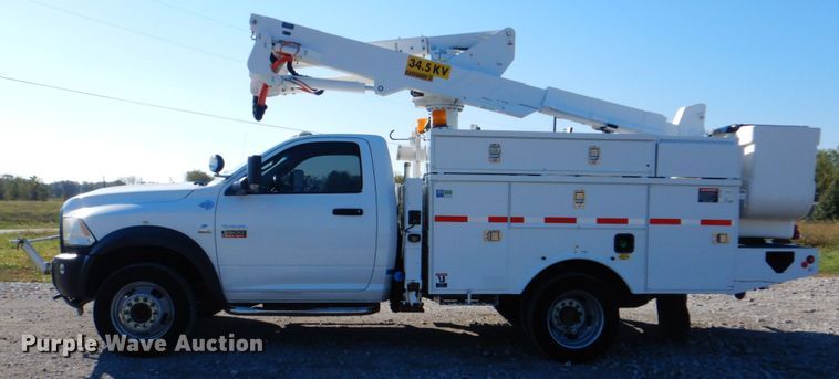 image for item HT9497 2012 Dodge Ram 5500HD  bucket truck