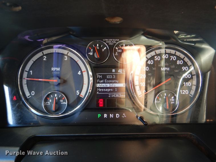 image for item HT9497 2012 Dodge Ram 5500HD  bucket truck