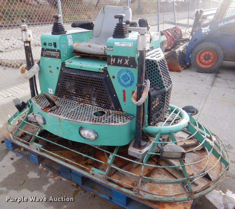 image for item HX9489 2012 Whiteman HHXD5  power trowel