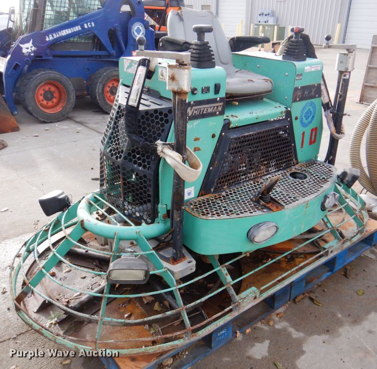 image for item HX9489 2012 Whiteman HHXD5  power trowel
